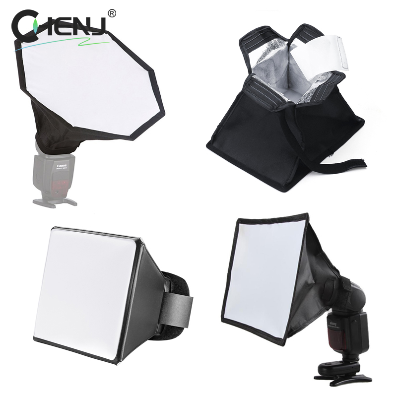 Photography Lighting Diffuser - 1 szt. Składany dyfuzor lampy błyskowej