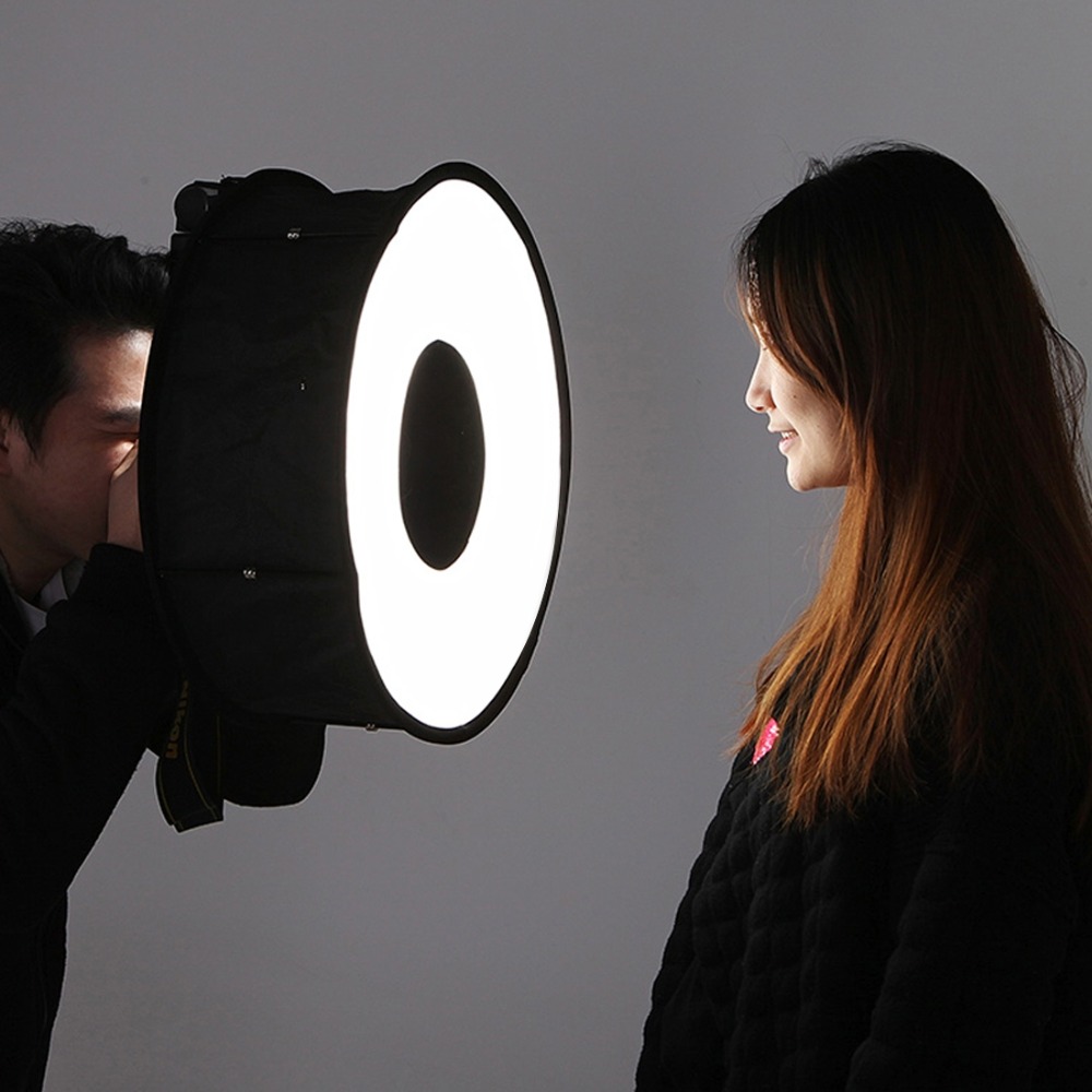 Photography Lighting Diffuser - Softbox pierścieniowy 45 cm do lampy