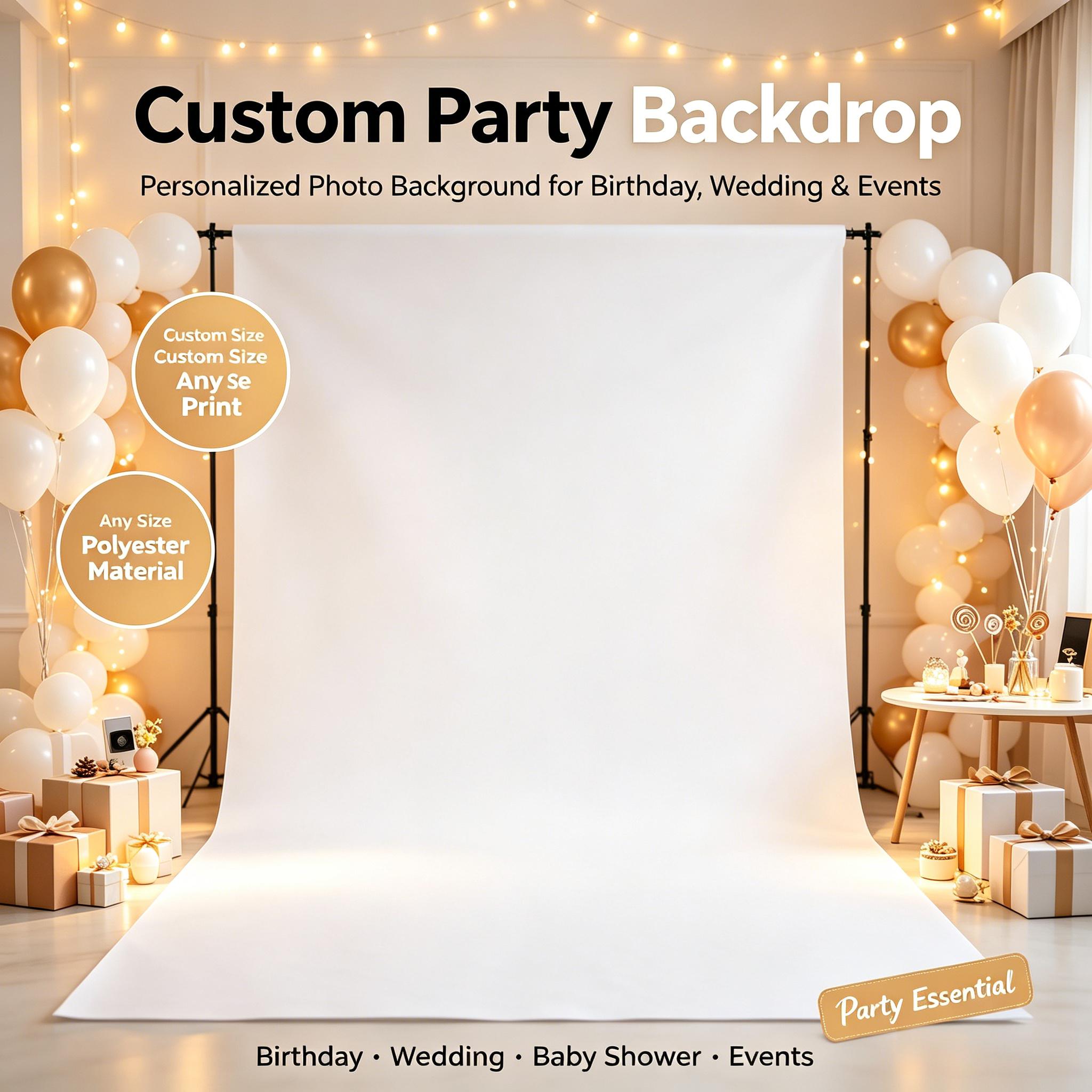 Photography Lighting Backdrop - Tło fotograficzne na zamówienie, personalizowany baner