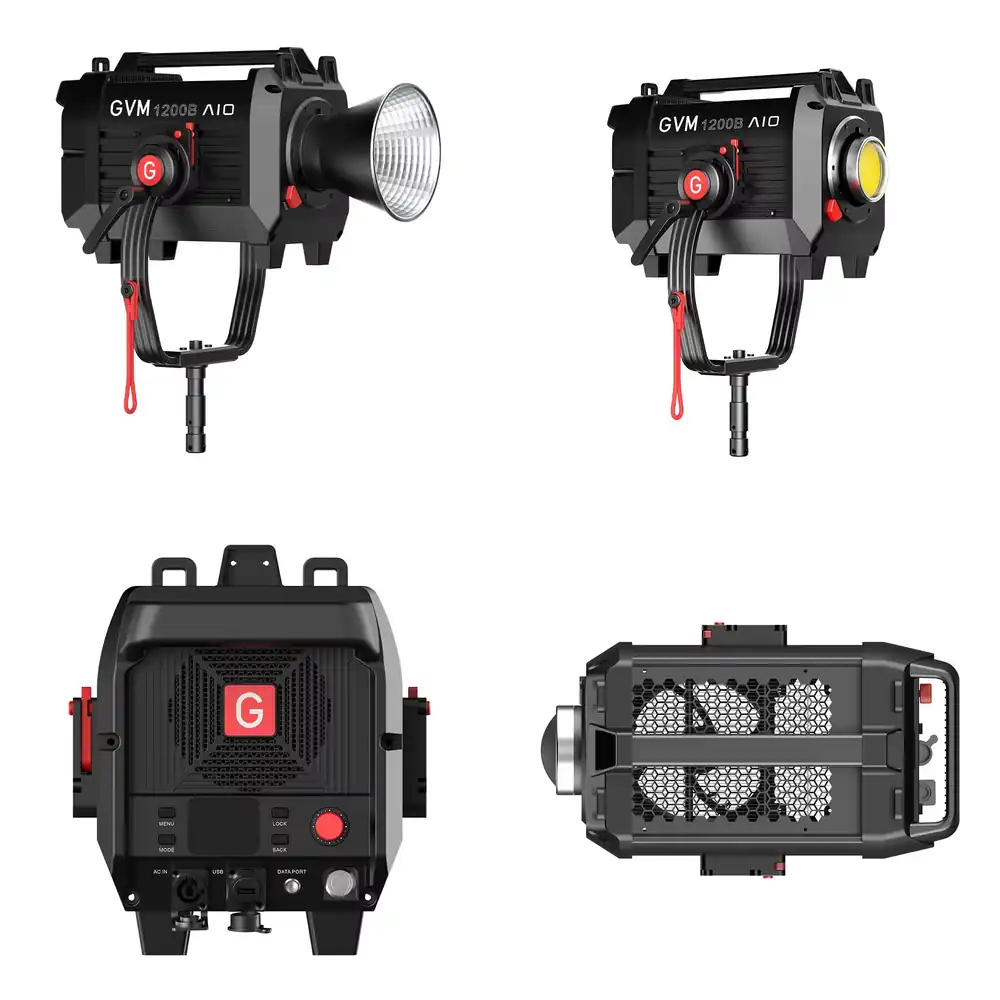 Photography Lighting - GVM SD1200B AIO 1200W Fotograficzna Lampa