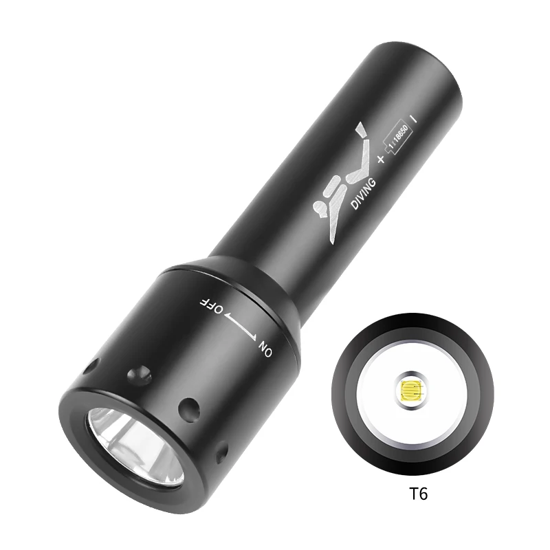 Photography Lighting - Nowa latarka nurkowa LED T6, dalekiego