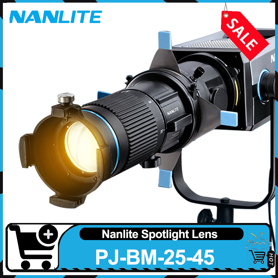 Fresnel Lens Attachment - Nanlite PJ-BM-25-45 Obiektyw Fresnela z mocowaniem