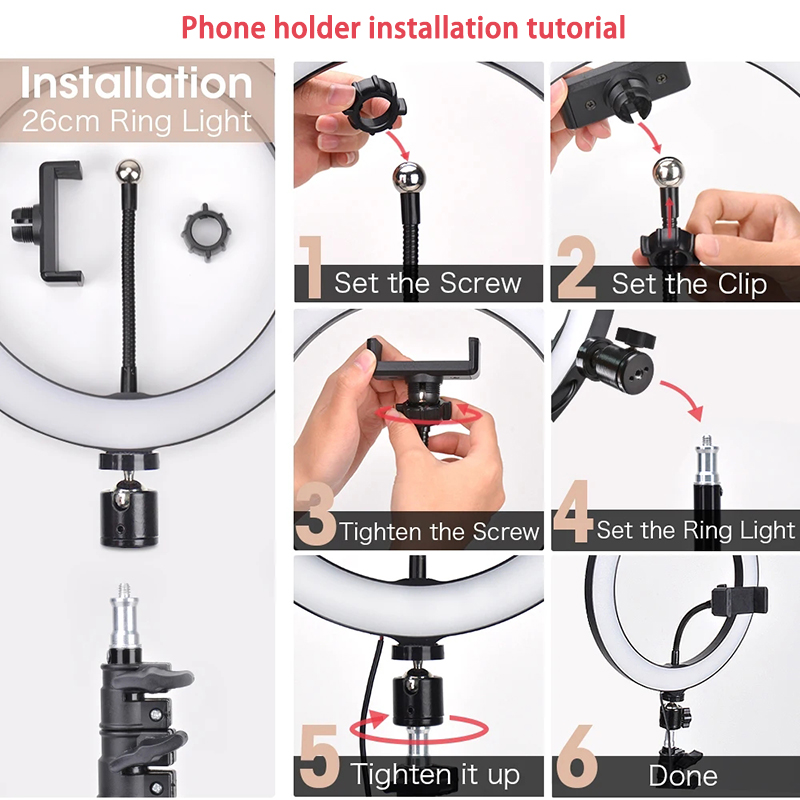 Lampa Pierścieniowa LED do Sel – Photography Lighting Description recenzja i cena