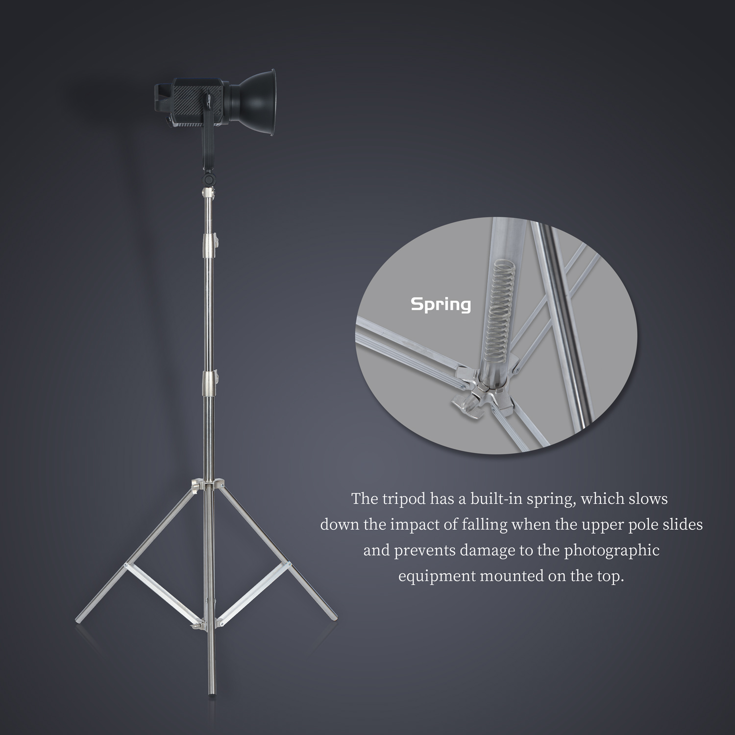 SH 2.8M Statyw oświetleniowy z – Photography Lighting Description recenzja i cena
