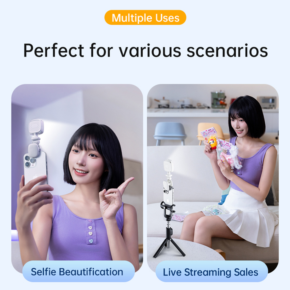 Przenośna lampka LED do selfie – Photography Lighting Description recenzja i cena