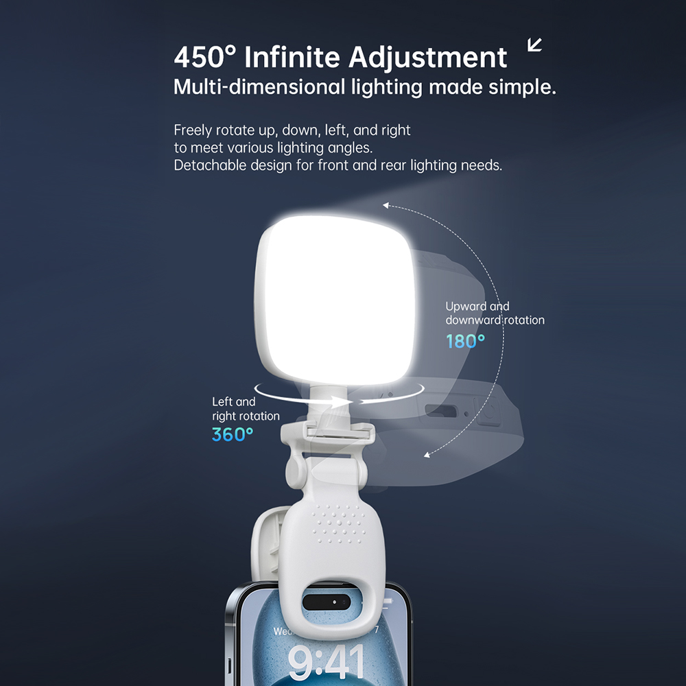 Przenośna lampka LED do selfie – Photography Lighting Description recenzja i cena