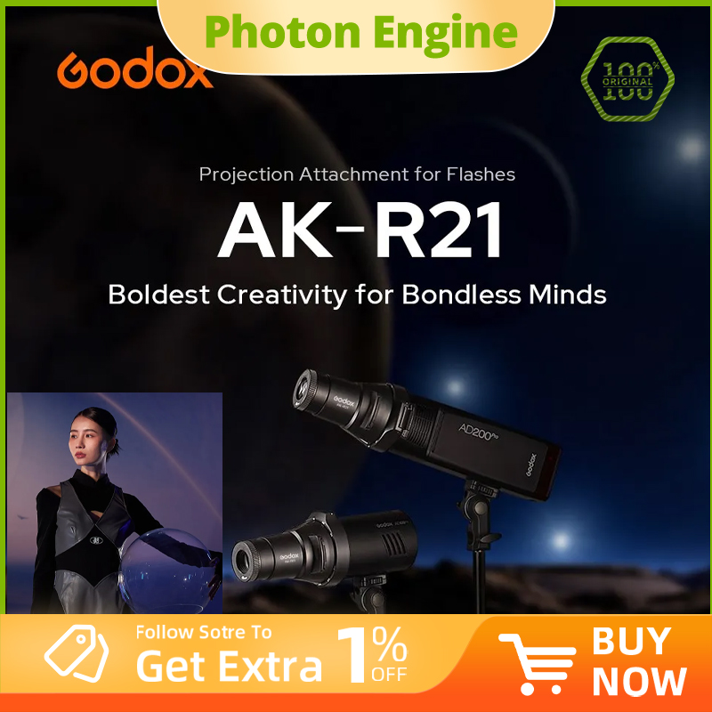 Godox AK-R21 Soczewka projekcy – Fresnel Lens Attachment recenzja i cena