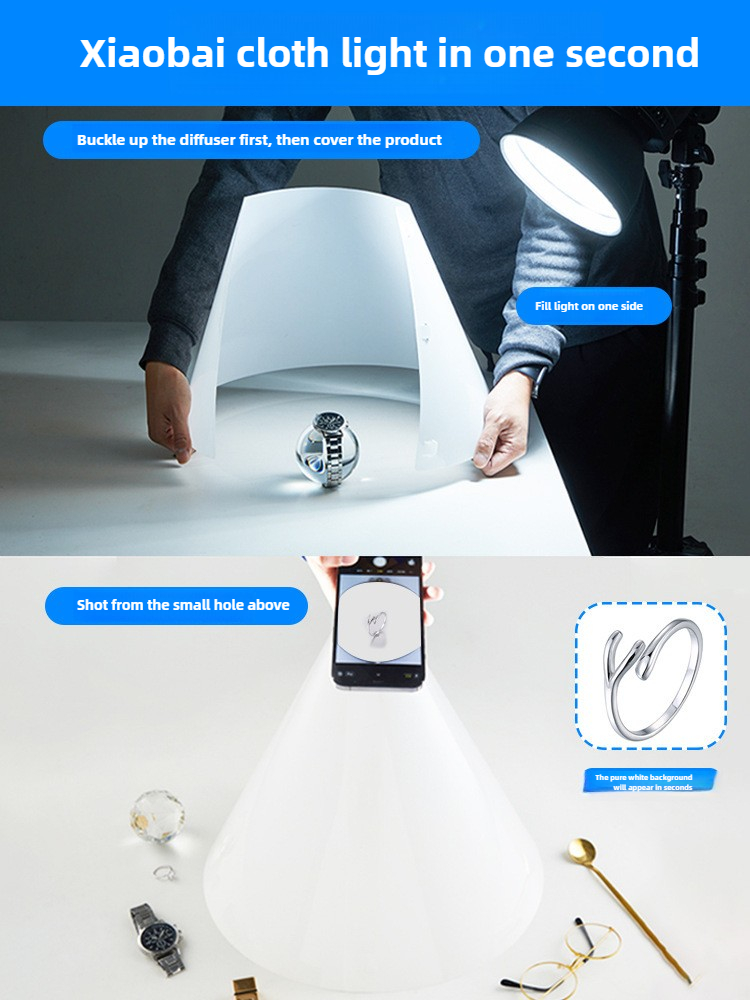 Dyfuzor światła w kształcie st – Photography Lighting Diffuser recenzja i cena