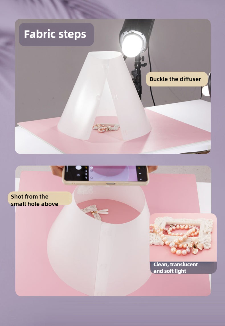 Dyfuzor światła w kształcie st – Photography Lighting Diffuser recenzja i cena