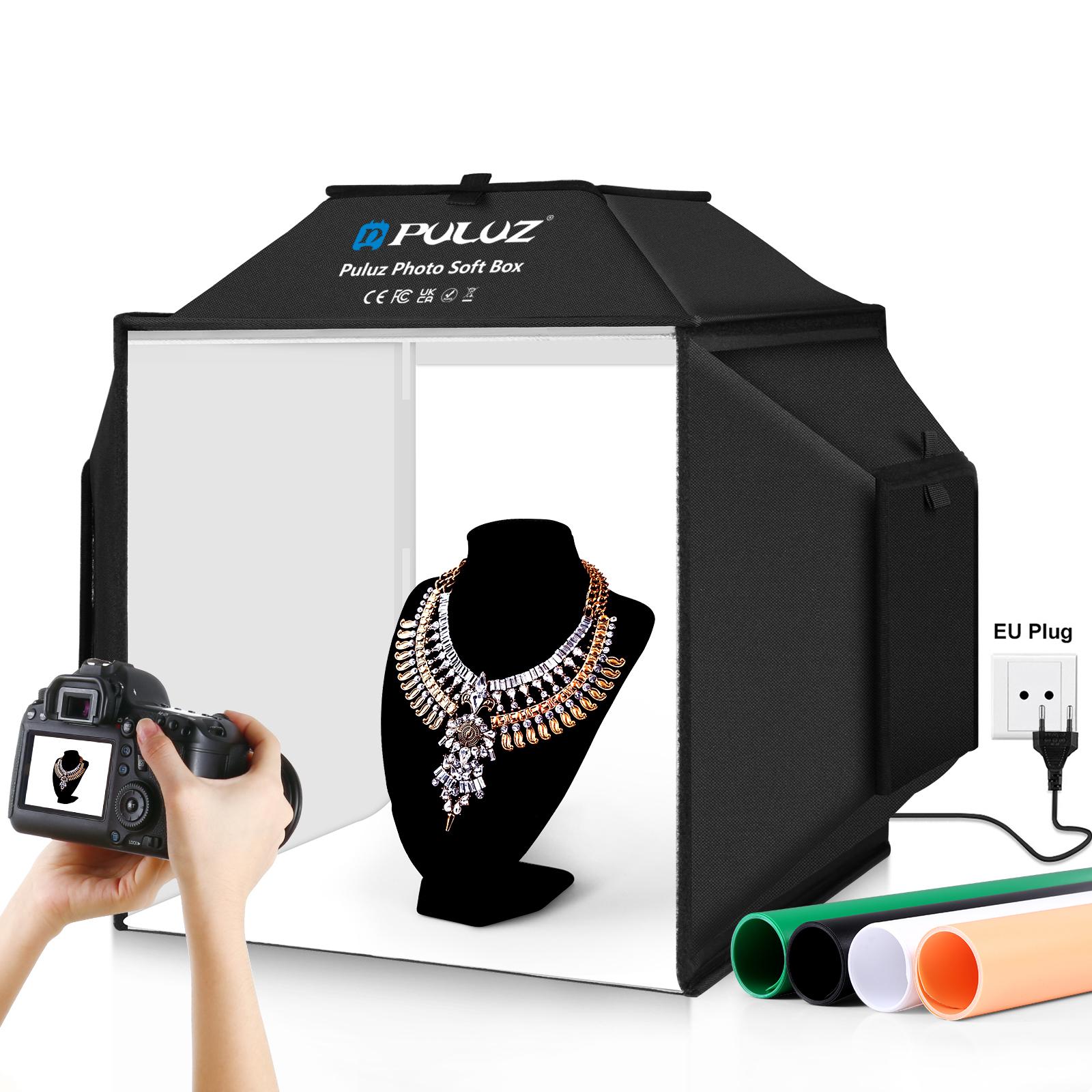 PULUZ 40cm składany 72W 5500K  – Photography Lighting And Backdrop Kits recenzja i cena