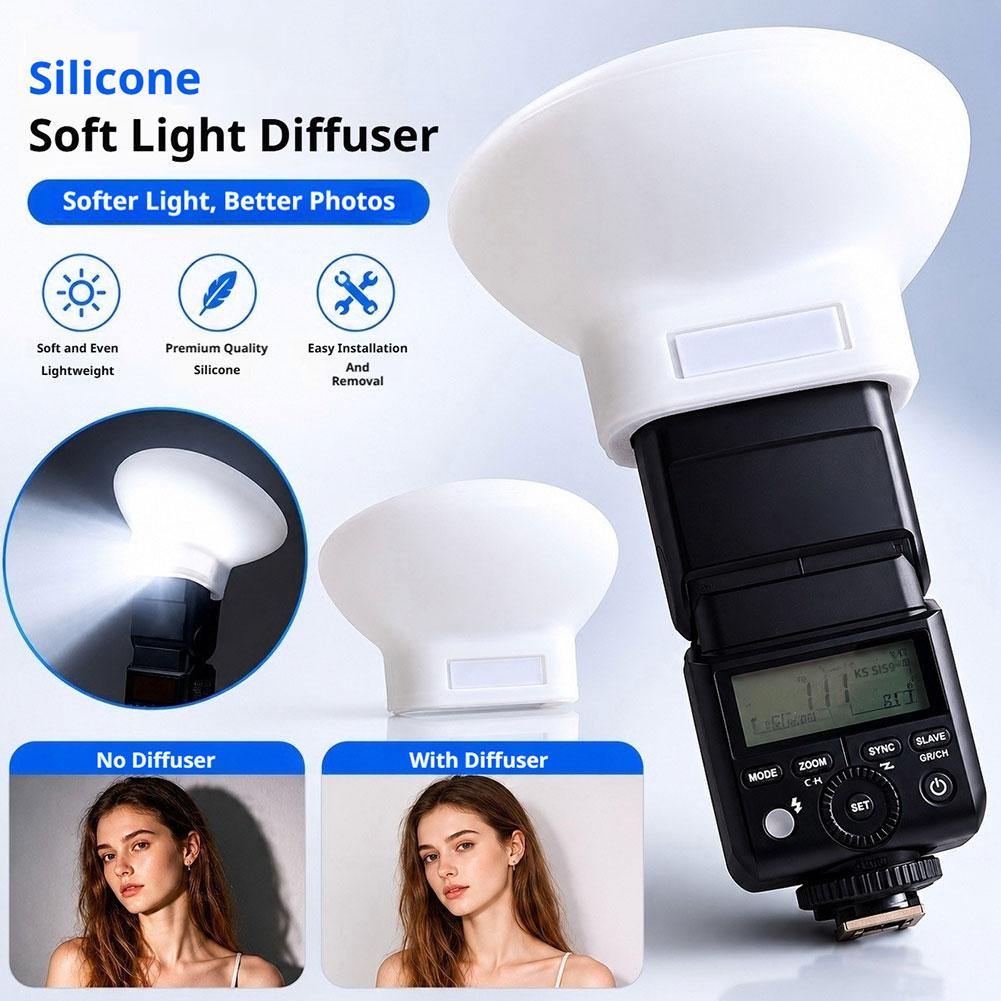 Osłona dyfuzora lampy błyskowe – Photography Lighting Diffuser recenzja i cena