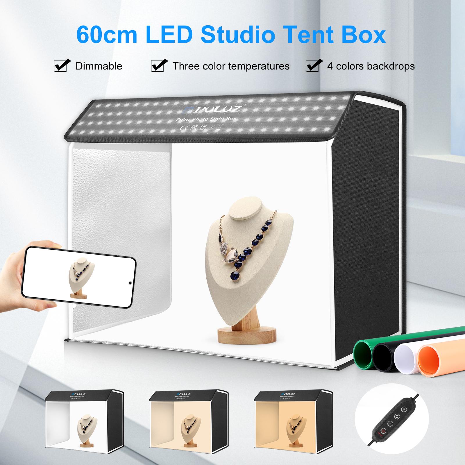 PULUZ 60 x 40 cm Fotostudio LE – Photography Lighting And Backdrop Kits recenzja i cena