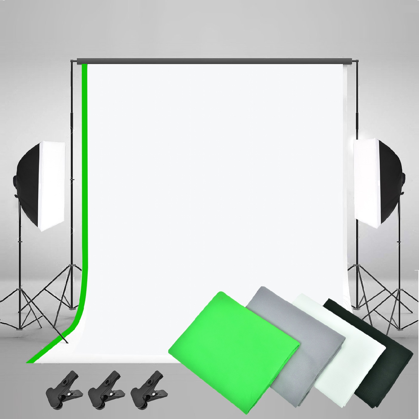 Złoty Sprzedawca Pełny Zestaw  – Photography Lighting And Backdrop Kits recenzja i cena