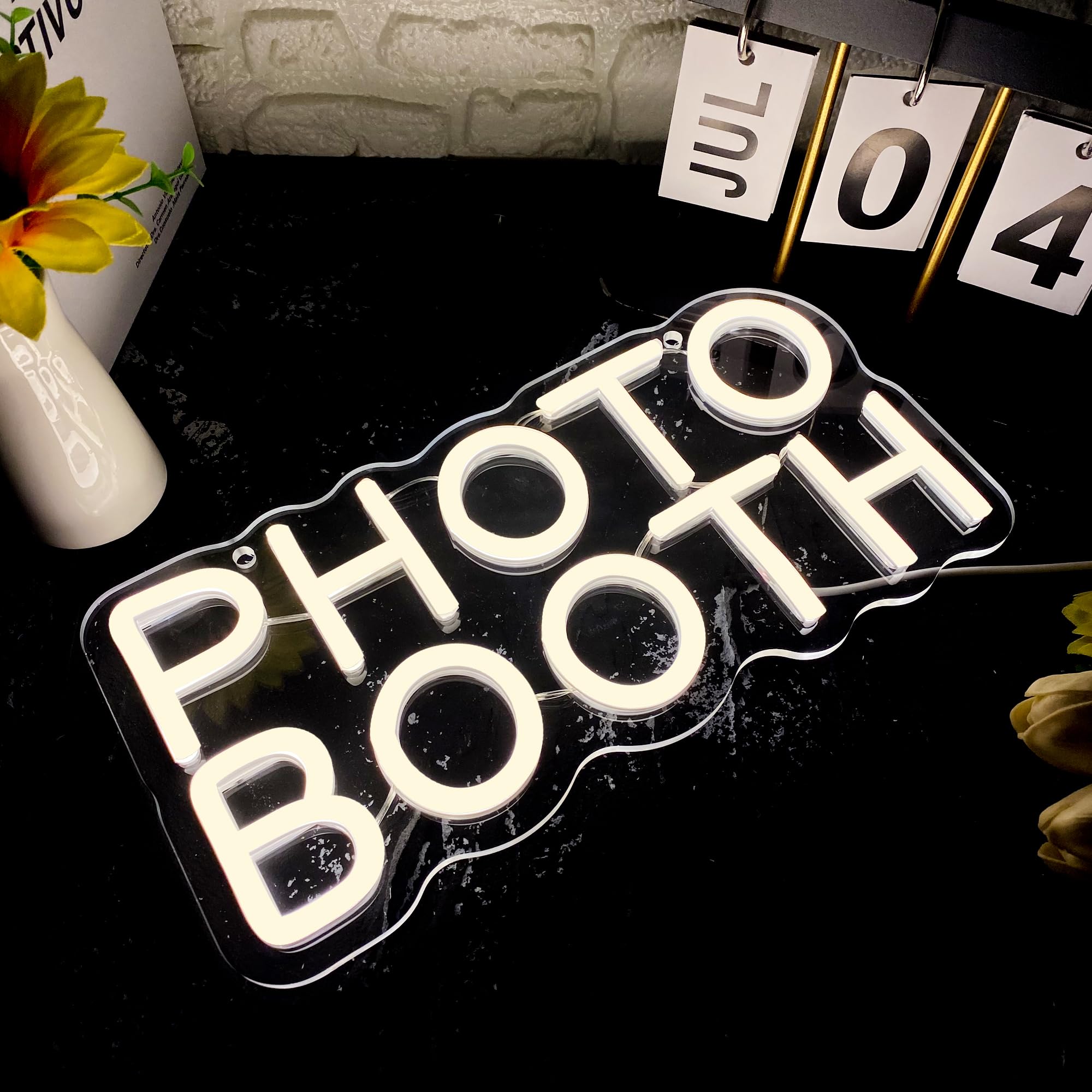 Neonowy szyld do fotobudki, śc – Photography Lighting Wedding Reception recenzja i cena