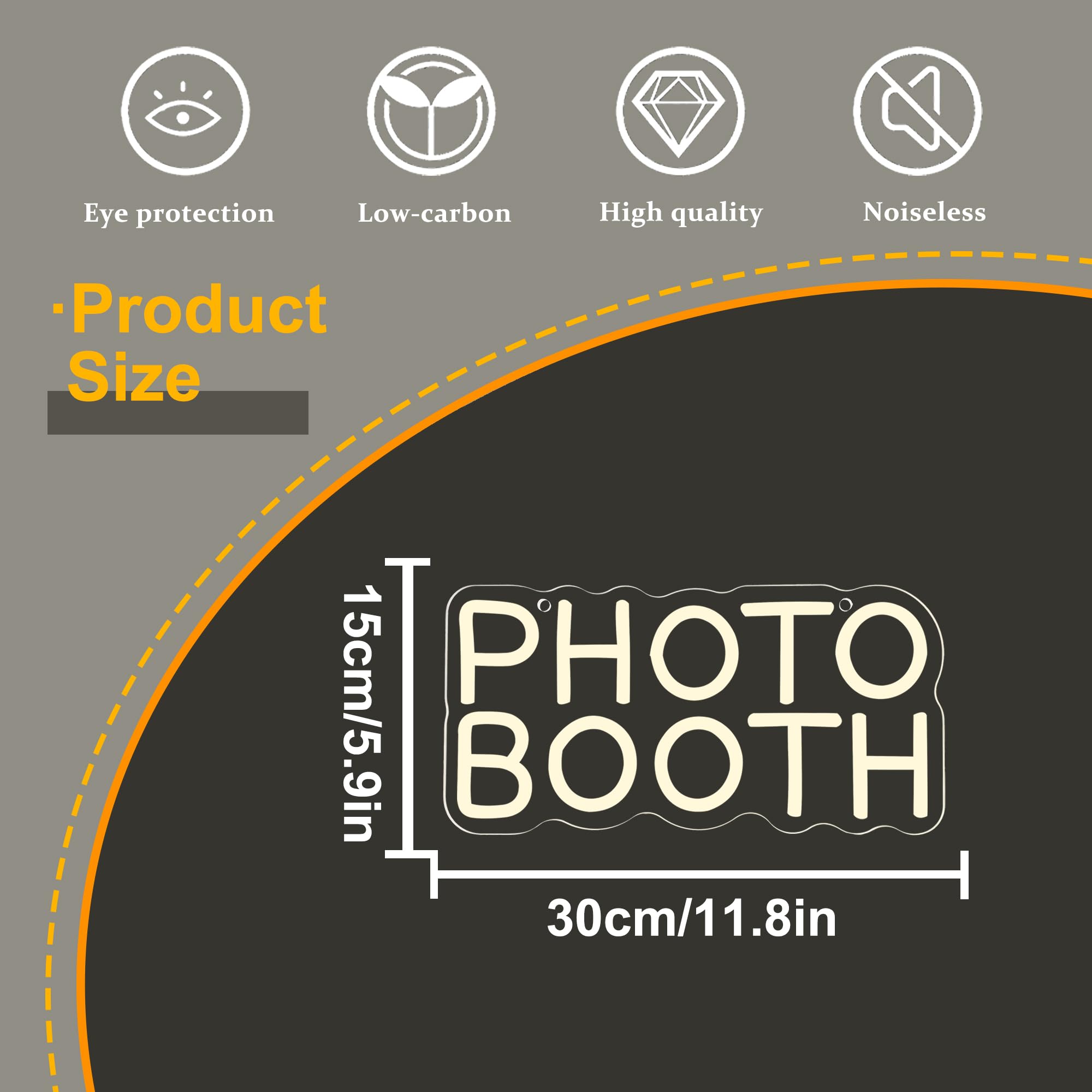 Neonowy szyld do fotobudki, śc – Photography Lighting Wedding Reception recenzja i cena