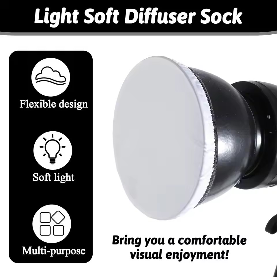 1/3/5/10 szt. 7-calowa tkanina – Photography Lighting Diffuser recenzja i cena