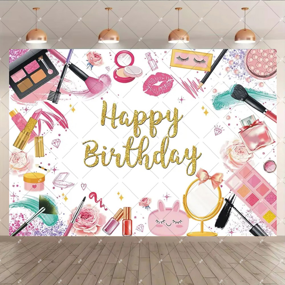 Pink Beauty Makeup Spa Theme S – Photography Lighting Backdrop recenzja i cena
