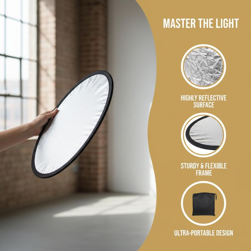 Okrągły reflektor fotograficzn – Photography Lighting Diffuser recenzja i cena